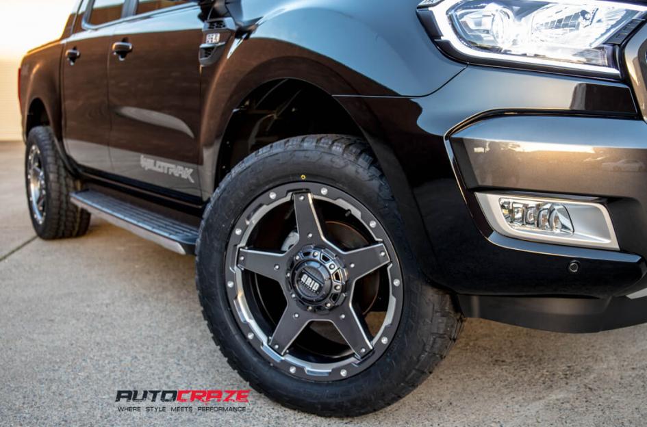 FORD RANGER GD04 GRAPHITE WITH MILLED ACCENTS